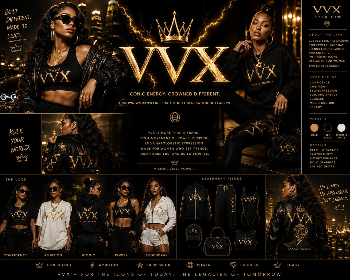 VVXHQ Women's Line lookbook