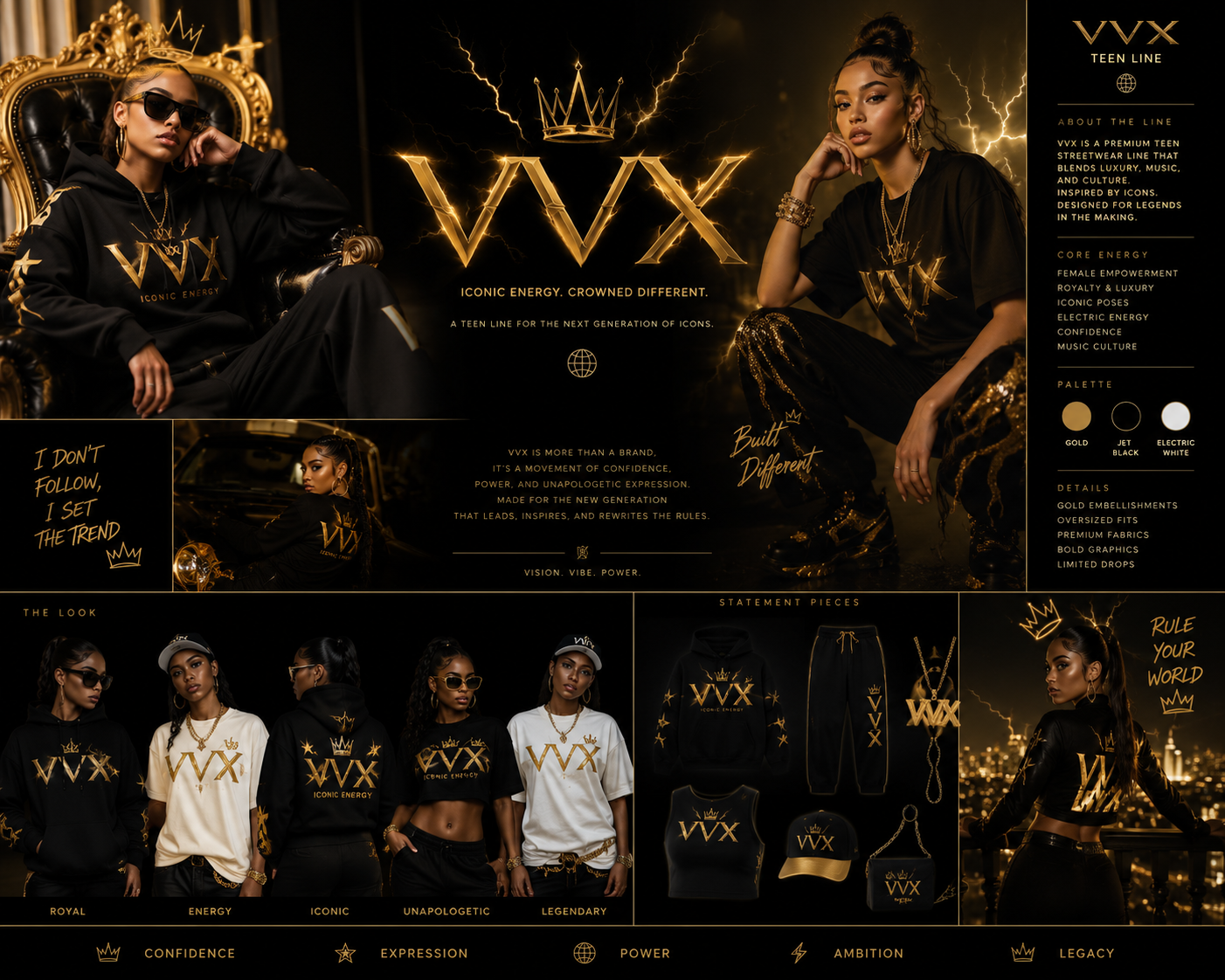 VVXHQ Female Empowerment lookbook