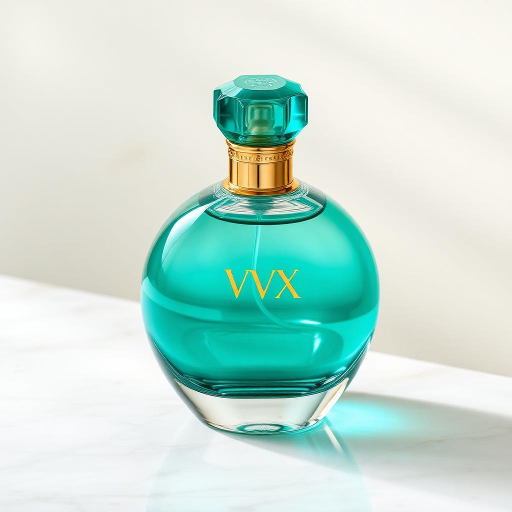 VVXHQ Celestial Amber EDP in Turquoise Court, Turquoise · vanilla · orchid airy EDP