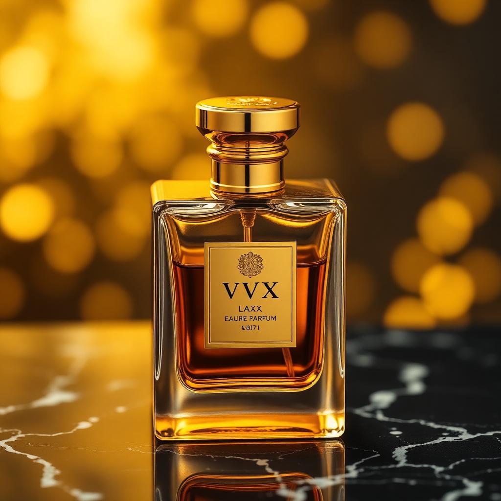 VVXHQ Gold Empire Eau de Parfum in Champagne, Amber · vanilla · oud imperial EDP