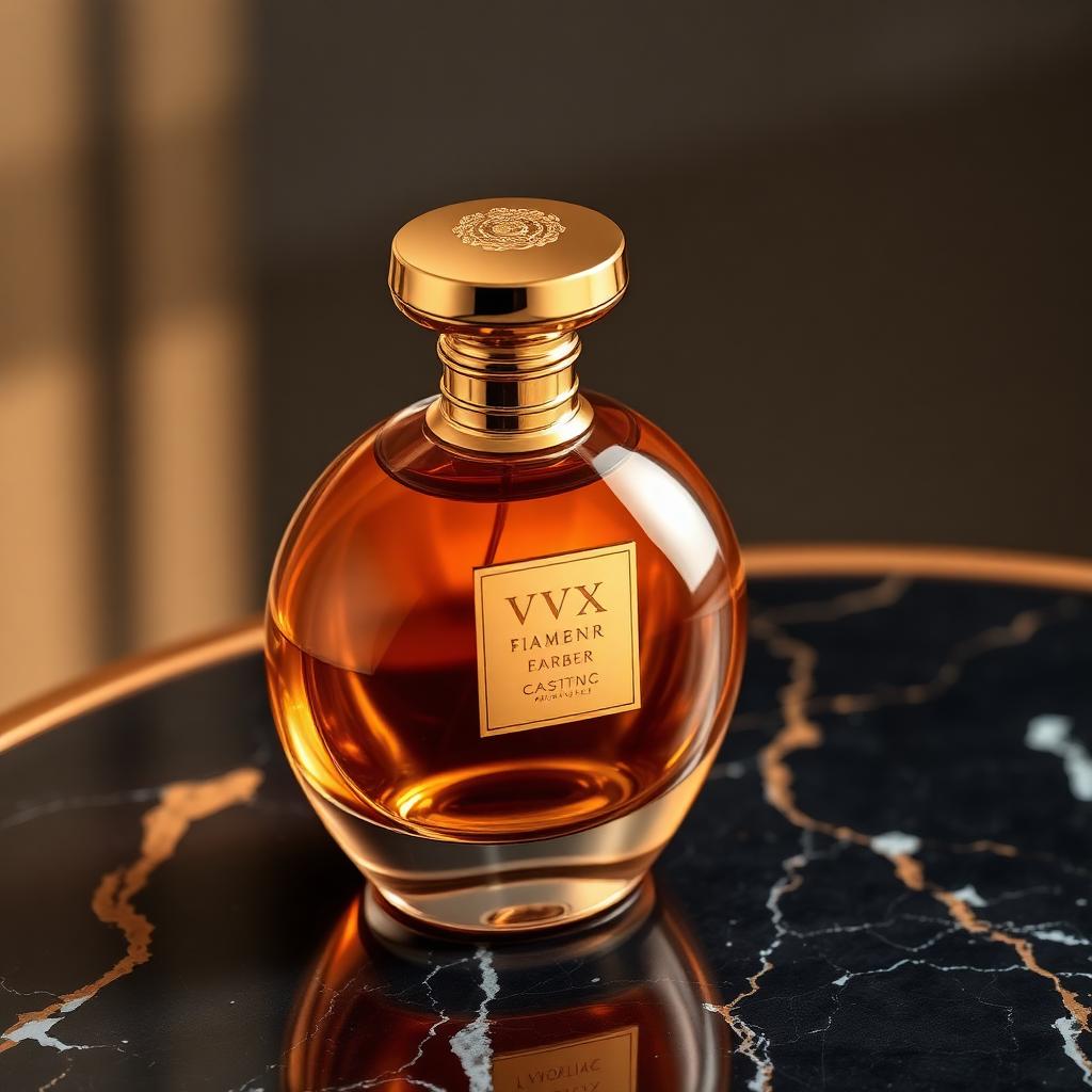 VVXHQ Sovereign Amber EDP in Copper Flame, Amber · tonka · oud sovereign eau de parfum